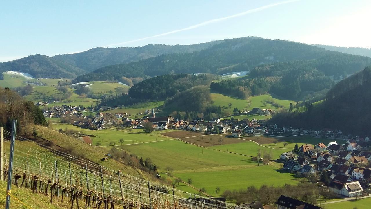 Hotel Schwarzenbergs Traube Glottertal Exteriör bild